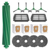 JUNSUNMAY - Kit de repuestos para barredora (15 piezas/juego) para iRobot Roomba Plus 405/505 Combo