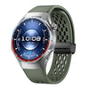 Correa de silicona negra con cierre magnético plegable para Huawei Watch GT 6 Pro (verde)