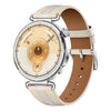 Correa de cuero bicolor con costuras de 18 mm para Huawei Watch GT 6 (Starlight)