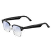 Gafas inteligentes W100D con traducción inteligente con IA, conversación con IA y llamadas Bluetooth (blancas)