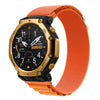 Correa de nailon Alpine Loop para Amazfit T-Rex 3 Pro de 48 mm (naranja)