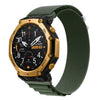 Correa de nailon Alpine Loop para Amazfit T-Rex 3 Pro de 48 mm (verde)