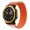 Correa de nailon Alpine Loop para Amazfit T-Rex 3 Pro de 48 mm (naranja Starlight)