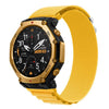 Correa de nailon Alpine Loop para Amazfit T-Rex 3 Pro de 48 mm (amarillo vitalidad)