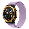Correa de nailon Alpine Loop para Amazfit T-Rex 3 Pro de 48 mm (morado lavanda)