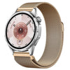 Correa magnética milanesa de acero inoxidable para Huawei Watch GT 6 de 46 mm (oro rosa)