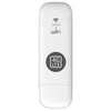 Tarjeta SIM U6-E8 versión euroasiática, adaptador WiFi USB, punto de acceso WiFi portátil para viajes, módem UFI 4G LTE (blanco)