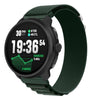 Correa de nailon para reloj Suunto Race 2 Alpine Loop (puntos arcoíris verdes)