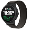 Correa de reloj de nailon con cierre de velcro para Suunto Race 2 Wild Path Loop (negra)