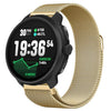 Correa magnética milanesa de acero inoxidable para Suunto Race 2 (dorada)