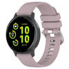 Correa de silicona con hebilla plateada brillante para Garmin Venu 4 de 41 mm (violeta Loran)