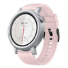 Correa de silicona sólida color arena para reloj CMF Watch 3 Pro con hebilla negra (Rosa arena)