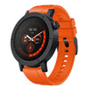 Correa de silicona sólida con hebilla negra para reloj CMF Watch 3 Pro (naranja)