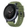 Correa de silicona de color sólido con hebilla negra para reloj CMF Watch 3 Pro (verde abeto)