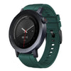 Correa de silicona sólida con hebilla negra para reloj CMF Watch 3 Pro (verde oscuro)