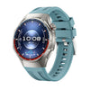 Correa de silicona para Huawei Watch GT 6 Pro, color sólido, con botón de presión, ranura doble y conexión perfecta (azul cielo)