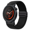 Correa de reloj For Nothing CMF Watch 3 Pro con hebilla magnética y trenzado de nailon (negra)