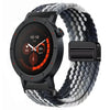 Correa de reloj For Nothing CMF Watch 3 Pro con hebilla magnética y trenzado de nailon (chocolate oscuro)