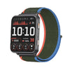 Correa de nailon con cierre de velcro para Garmin Venu X1 Wild Trail (color oliva)