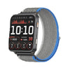 Correa de nailon con cierre de velcro para Garmin Venu X1 Wild Trail (azul grisáceo)