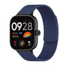 Correa de silicona magnética suave con textura de lichi para Redmi Watch 6 / Watch 5 / Watch 4 (azul oscuro)