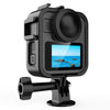 Carcasa de plástico para GoPro MAX2 con tapa lateral para la batería