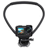 Soporte de cuello giratorio G01 para DJI, GoPro, Insta360 y otras cámaras de acción