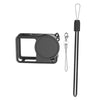 Tapa protectora de silicona para lente del cuerpo de la cámara de acción DJI Osmo Action 6 (negra)