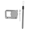 Tapa protectora de silicona para lente del cuerpo de la cámara de acción DJI Osmo Action 6 (gris)