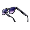 Gafas inteligentes A2 HD de 8 MP con cámara, compatibles con traducción y asistente de IA, llamadas Bluetooth (moradas)