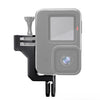Adaptador de montaje horizontal a vertical para cámara GoPro HERO12 Black/11 Black con tornillos largos