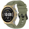 Correa de silicona líquida para Amazfit T-Rex 3 Pro de 44 mm (verde militar)
