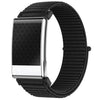Pulsera inteligente Bluetooth E900 sin pantalla con correa tejida, compatible con ECG, análisis de salud cardíaca y monitorización de salud (negro)