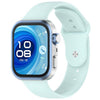Correa de silicona con hebilla inversa para Huawei Watch Fit4, Fit4 Pro y Fit3 (azul humo)