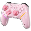 Joystick de efecto Hall dual para Switch 2, PC, iPad, Tesla Model 3, Y, S y X (rosa)