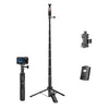Trípode para palo selfie YUNTENG VCT-363 con 3 postes de extensión para smartphones y DJI Pocket