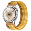 Correa de reloj de nailon de triple bucle de 20 mm con cierre de velcro (naranja)
