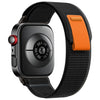 Correa de nailon con cierre de velcro para Huawei Watch Fit 4 Pro, Fit 4 y Fit 3 (negro y gris)