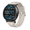 For Amazfit Active Max Composite Weave Nylon Silicone Watch Band(Starlight)