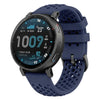 Correa deportiva de silicona perforada transpirable para Amazfit Active Max (azul medianoche)