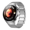 Correa de acero inoxidable magnética en forma de I para Huawei Watch 4 Pro (titanio) con botón pulsador y interfaz perfecta.