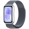 Correa magnética milanesa de metal para Huawei Band 11/Band 11 Pro (gris espacial)