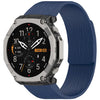 Correa de silicona magnética con textura plisada para Amazfit T-Rex Ultra 2 (azul medianoche)