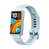 Correa de silicona de color sólido con textura cóncava para Huawei Band 11/Band 11 Pro (azul)