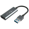 Adaptador de cable HU-02 HDMI a USB 3.0 para tarjeta de captura de vídeo y transmisión en directo de juegos 1080P