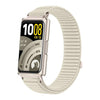 Correa de reloj de nailon tejido con cierre de velcro y interfaz metálica para Huawei Band 11/Band 11 Pro (Starlight)