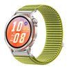 Correa de reloj Huawei Watch GT Runner 2 de nailon tejido con cierre de velcro e interfaz metálica (verde)
