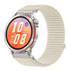 Correa de reloj Huawei Watch GT Runner 2 de nailon tejido con cierre de velcro e interfaz metálica (Starlight)