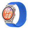 Correa de reloj Huawei Watch GT Runner 2 de nailon tejido con cierre de velcro e interfaz metálica (azul Klein)