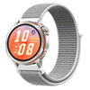 Correa de reloj Huawei Watch GT Runner 2 con cierre de velcro de nailon (color concha marina).